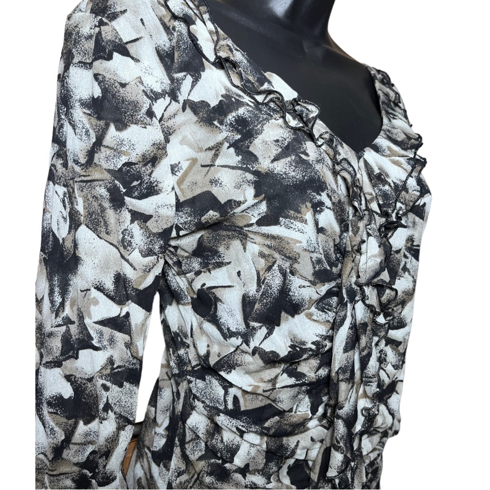 Silk Blend Ruffle Blouse - Picture 5 of 5